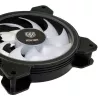 Ventilador Kolink Umbra HDB ARGB LED PWM 120mm - Negro/Blanco
