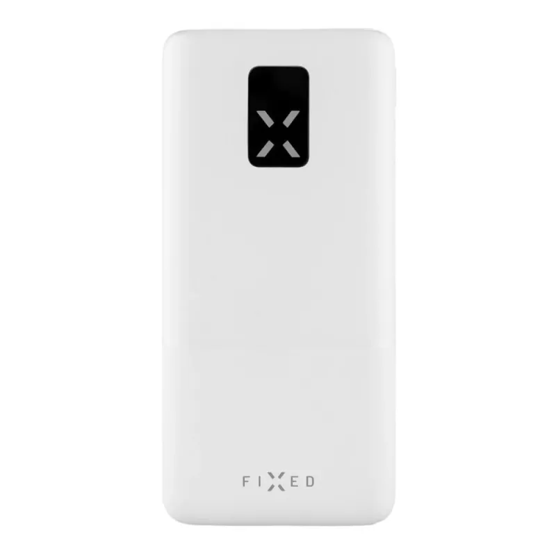 Fixed Zen 20 Batería externa 20000 mAh con pantalla LCD y salida PD 20W - Blanco FIXZEN-20-WH