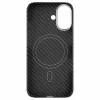 FIXED MagVelar Carcasa trasera de fibra de aramida para Apple iPhone 17 – Negro
