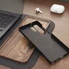 FIXED MagVelar Carcasa trasera de fibra de aramida para Apple iPhone 17 – Negro