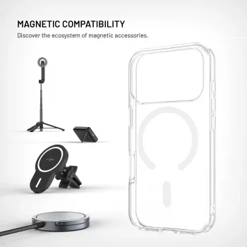 FIXED MagPure Cubierta trasera transparente para Xiaomi 13T / 13T Pro