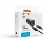 FIXED Cargador de coche USB-C 20W con cable USB-C a USB-C - Negro FIXCC20N-CC-BK