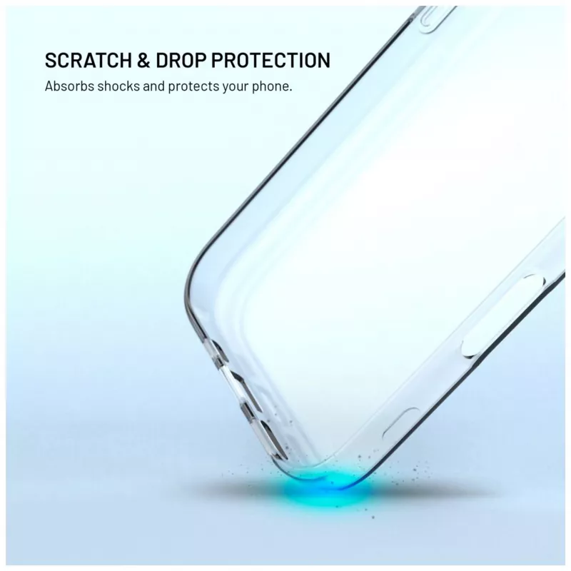Fixed Story Funda trasera para Xiaomi Redmi Note 15 Pro 5G - TPU transparente