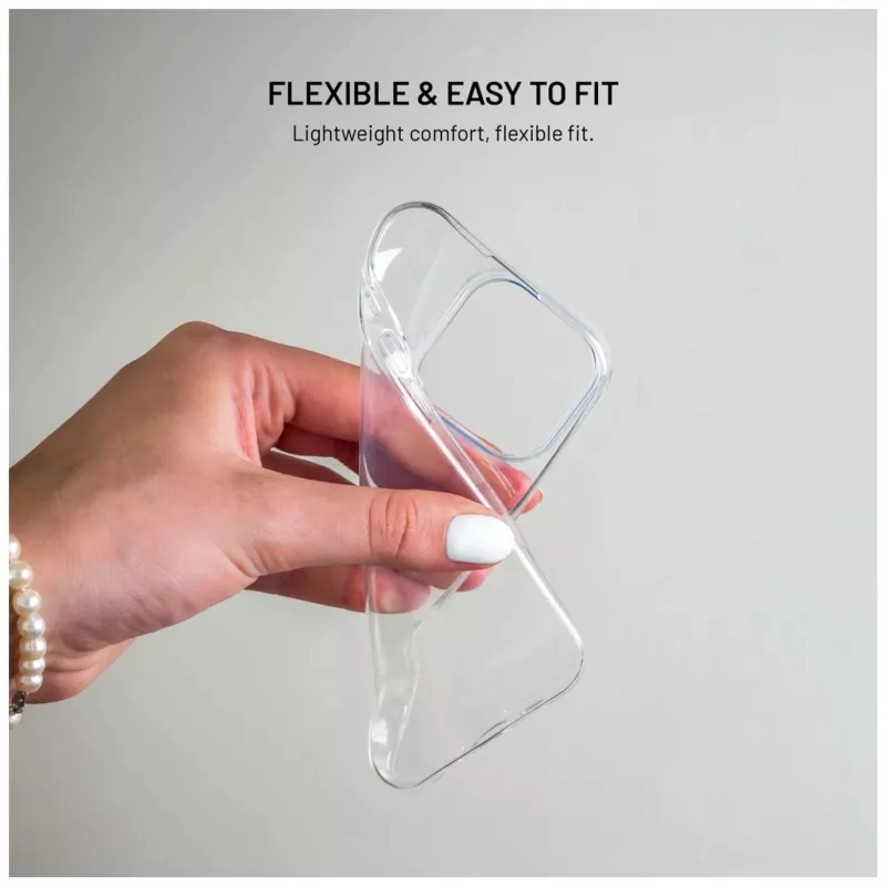 Fixed Story Cubierta trasera AntiUV para Xiaomi Redmi Note 15 Pro 4G - TPU transparente