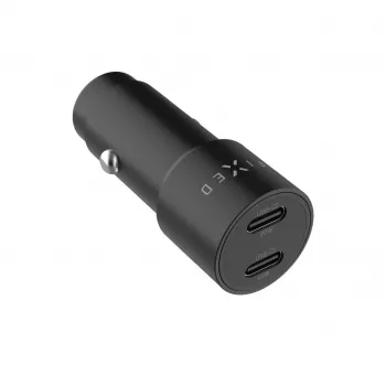 Fixed Cargador de coche doble USB-C 65W PD 3.0