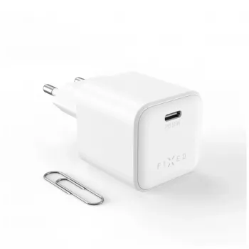 Fixed Mini Fuente de alimentación GaN con salida USB-C y compatibilidad PD, 65W
