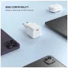 Fixed Mini Fuente de alimentación GaN con salida USB-C y compatibilidad PD, 65W