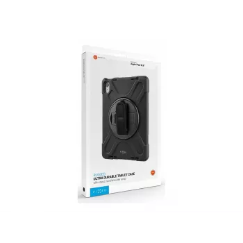 Fixed Silicona Funda para Samsung Galaxy Tab A11, Negro