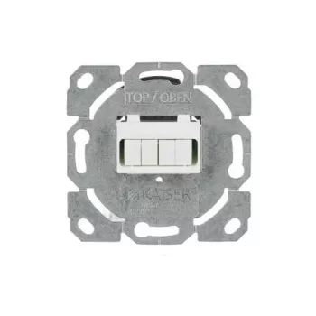 Busch-Jaeger Toma de pared de fibra óptica LC Duplex, empotrar, 2CKA000230A0486