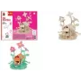 Marabu KiDS puzle 3D casa de hadas, set de construcción de madera de 43 piezas, contrachapado troquelado, montaje por encaje - 1 ud. 0317000000010