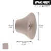 Wagner design yourself TULIP colgador de percha GH 0322, 1 gancho, taupe (17032221)
