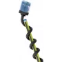 Goobay cable de red CAT 6A Slim U/UTP ultraflexible, negro, 0,25 m, conectores snagless extra cortos 74233