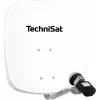 TechniSat antena parabólica SAT con LNB, 45 cm de diámetro, aluminio, LNB single (1745/8195)