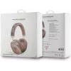 GUESS auriculares over-ear Bluetooth 5.3 con logo 4G Triangle, marrón
