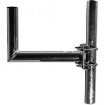TELEVES MAL35HV brazo de mástil de aluminio 35 cm montaje horizontal/vertical para mástiles de hasta 60 mm