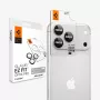 Protector de cristal para objetivo de cámara Spigen Optik Pro GLAS.tR EZ FIT pack de 2 para iPhone 18 Pro / 18 Pro Max - Plata