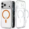 Spigen Ultra Hybrid funda MagSafe para iPhone 17 Pro / 18 Pro - transparente/naranja