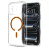 Spigen Ultra Hybrid funda MagSafe para iPhone 17 Pro / 18 Pro - transparente/naranja