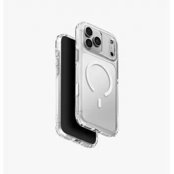 UNIQ LifePro Xtreme funda transparente con carga Magclick para iPhone 18 Pro Max / 17 Pro Max