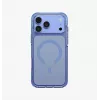 UNIQ Combat funda para iPhone 18 Pro Max / 17 Pro Max con carga MagClick - azul