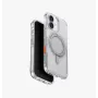 UNIQ Swivix funda para iPhone 17 con soporte giratorio 360°, transparente