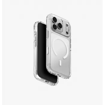 UNIQ LifePro Xtreme funda transparente con carga Magclick para iPhone 18 Pro / 17 Pro