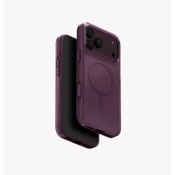 UNIQ Clario funda ecológica con carga Magclick para iPhone 18 Pro Max / 17 Pro Max – lila