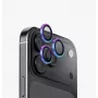 UNIQ Optix Aluguard (DX2) protector de objetivo de cámara para iPhone 18 Pro / iPhone 18 Pro Max – Iridiscente con aplicador