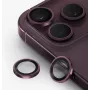 UNIQ Optix Prime protector de objetivo de cámara para iPhone 18 Pro / iPhone 18 Pro Max – Burdeos con aplicador