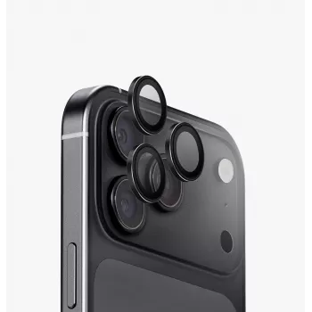 UNIQ Optix Aluguard (DX2) protector de objetivo de cámara para iPhone 18 Pro / iPhone 18 Pro Max – Azul con aplicador