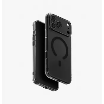UNIQ Airsuit funda de carga MagClick para iPhone 18 Pro Max / 17 Pro Max – Negro