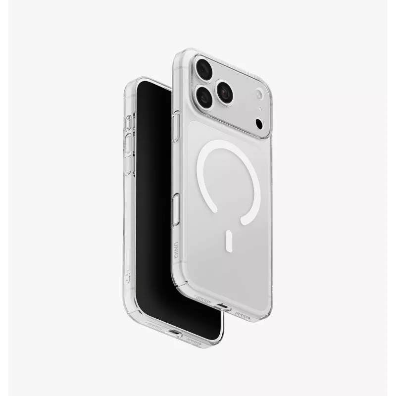 UNIQ Airsuit funda de carga MagClick para iPhone 18 Pro Max / 17 Pro Max – Negro