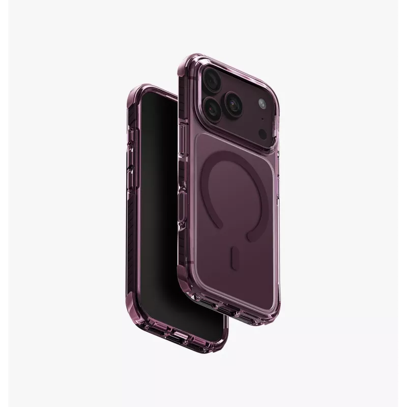 UNIQ Combat funda de carga Magclick para iPhone 18 Pro / 17 Pro - Blanco