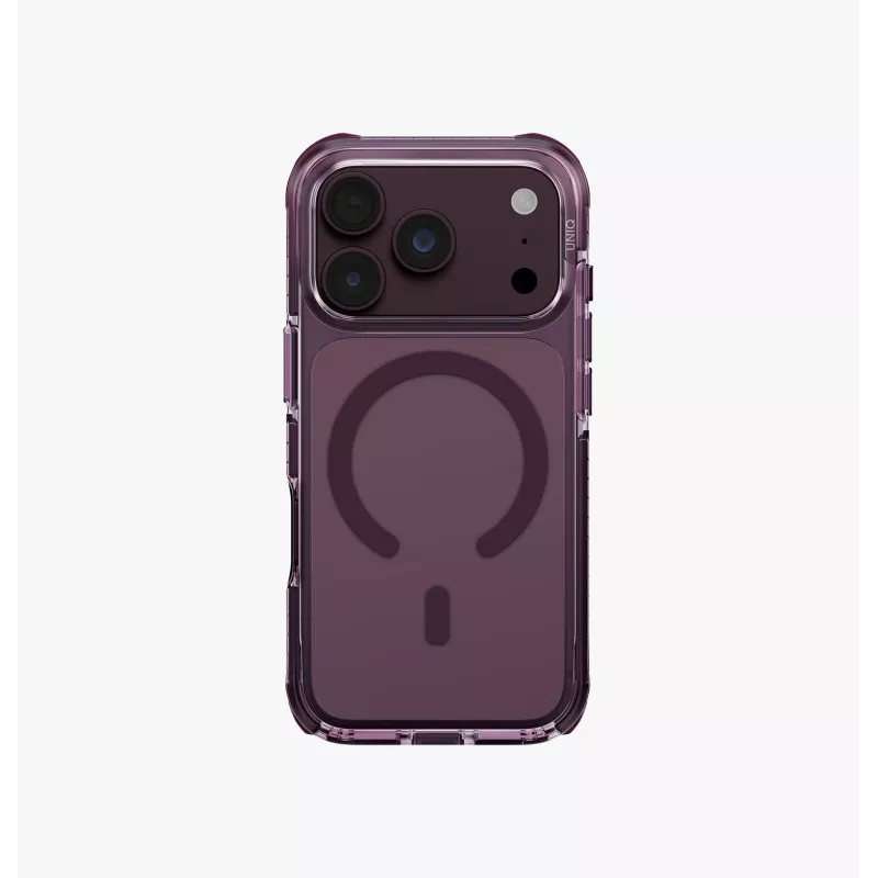 UNIQ Combat funda de carga Magclick para iPhone 18 Pro / 17 Pro - Blanco