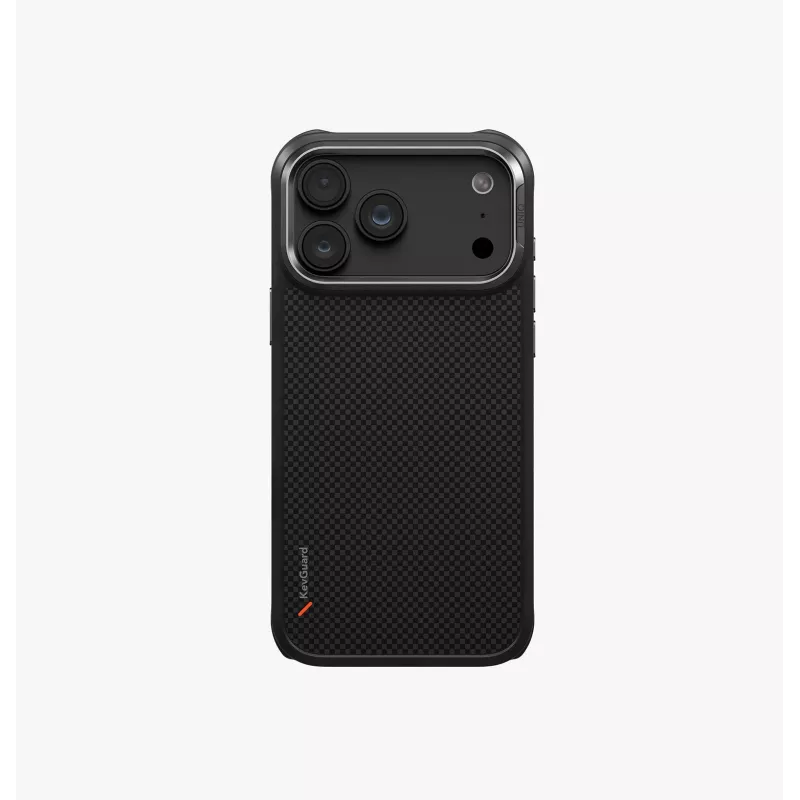 UNIQ Keva funda de carga Magclick para iPhone 18 Pro Max / 17 Pro Max – Negro