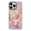 Funda Evelatus para Apple iPhone 15 Pro PC+TPU con MagSafe – mármol rosa