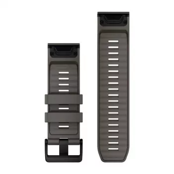 Correas para reloj Garmin QuickFit 26, silicona Pebble Grey [010-14560-00]