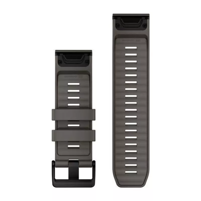 Correas para reloj Garmin QuickFit 26, silicona Pebble Grey [010-14560-00]