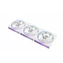 Zalman ZM-DF120R A3 White 120mm Reverse Daisy Chain ARGB ventilador 3 uds.