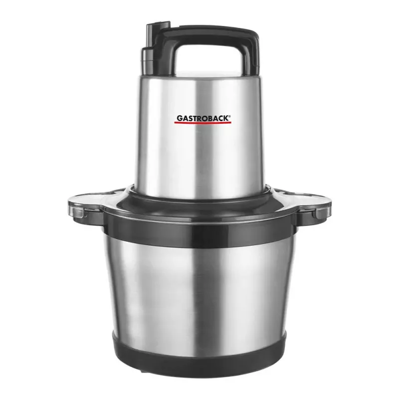 Gastroback 40966 Design Multi Chopper Professional 600 W 1,0 L bol de cristal acero inoxidable