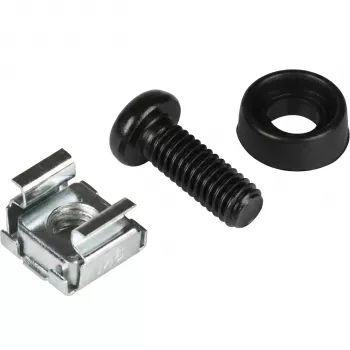 Juego de tuercas enjauladas EFB ELEKTRONIK 20 x M6, completo, negro