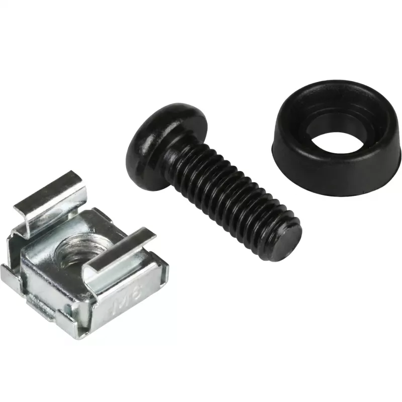 Juego de tuercas enjauladas EFB ELEKTRONIK 20 x M6, completo, negro