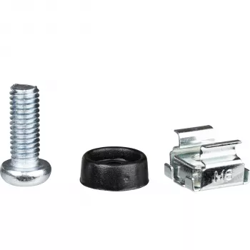 Juego de tuercas enjauladas EFB ELEKTRONIK M6, 20 unidades, cincadas, completo con tornillos