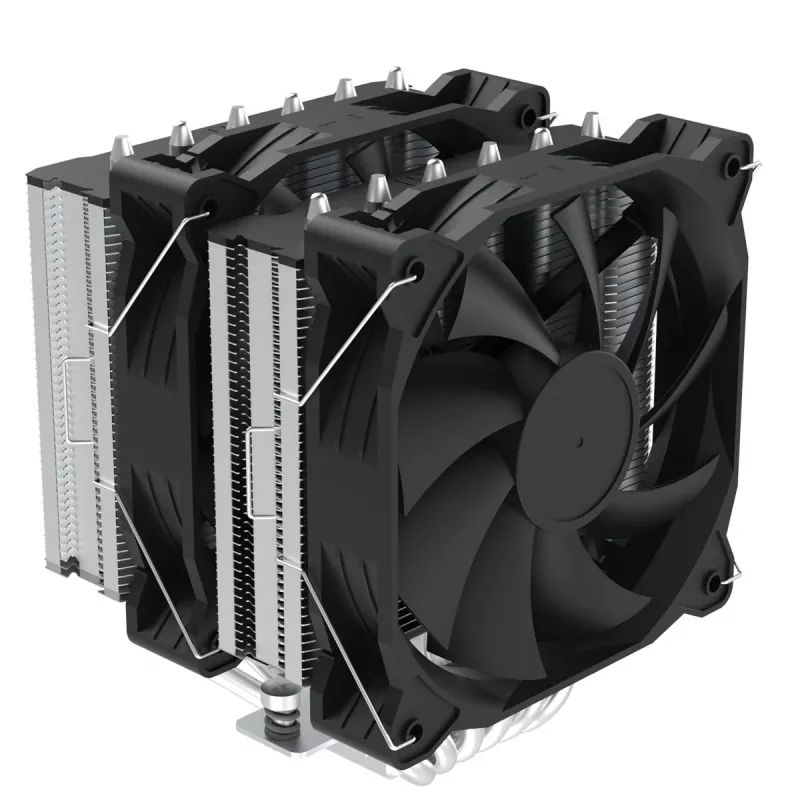 Zalman CNPS12X BP Disipador de CPU, 120mm, negro