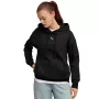 Sudadera con capucha Puma ESS Centered Cat Logo Relaxed para mujer negra talla M