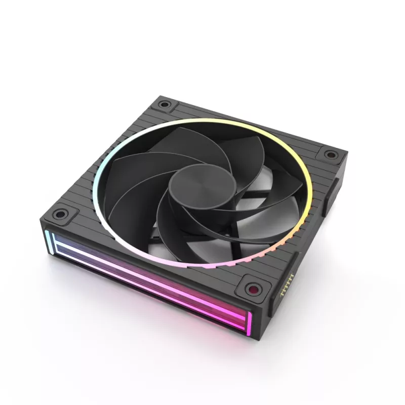 Ventilador Zalman ZM-DF120R A3 120mm Daisy-Chain Reverse, pack de 3, negro