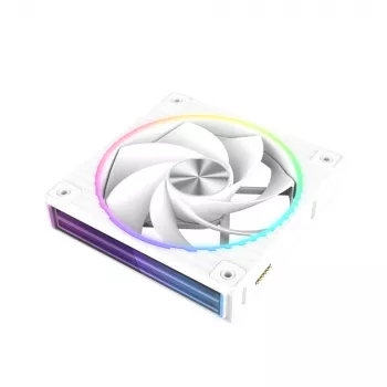 Ventilador Zalman ZM-DF120R blanco 120mm Reverse Daisy Chain ARGB PWM