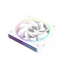 Ventilador Zalman ZM-DF120R blanco 120mm Reverse Daisy Chain ARGB PWM