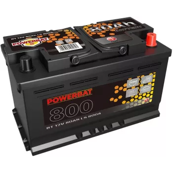 POWERBAT L4 12V 80Ah batería AGM Start-Stop
