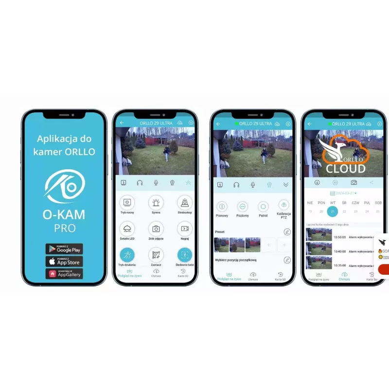 ORLLO Z9 ULTRA Cámara IP giratoria para exteriores, 4 MP, zoom 10x